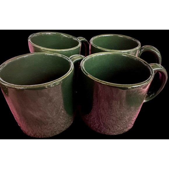 Ralph Lauren Hunter Green 12Pieces Dishes Made Italy‎ 8 -6" Plates & 4-Cups - Picture 7 of 16